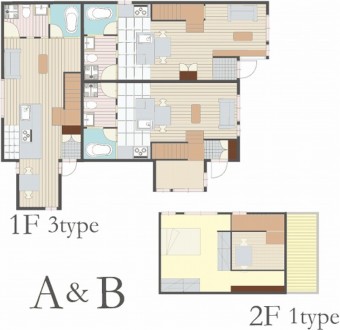 A&Bタイプ間取り