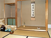 広間の茶室の例